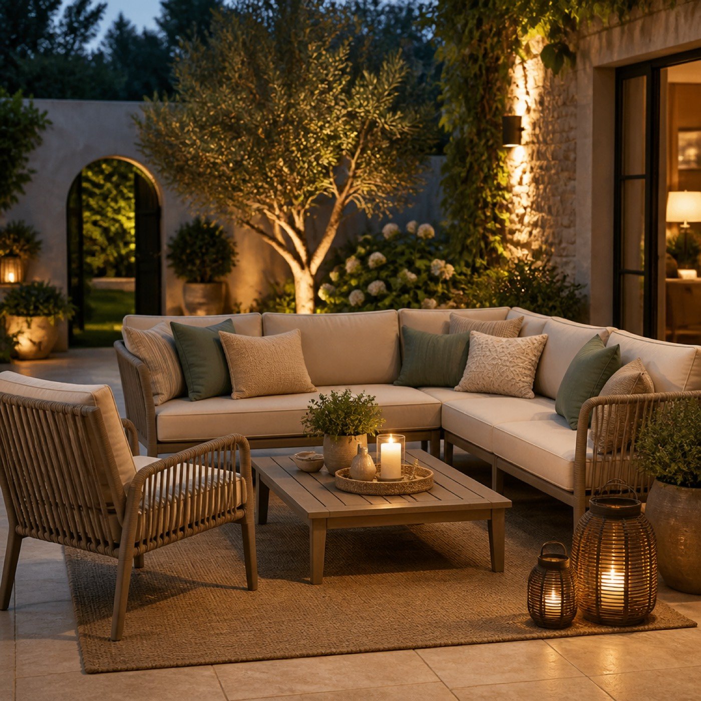 Gartenlounge Hof — Ansicht 3